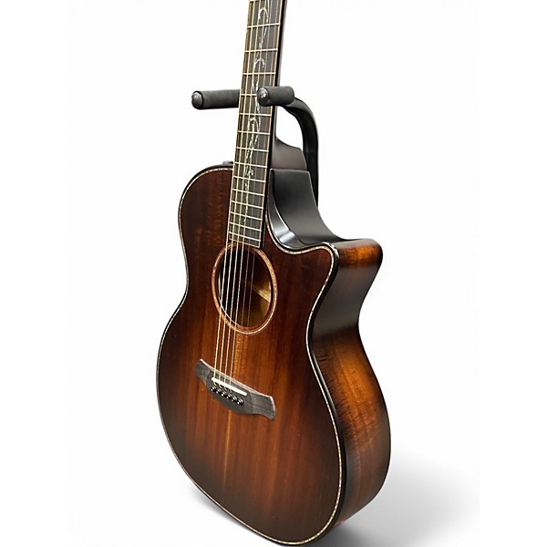 Used Taylor K24CE V-Class Builders Edition Kona Burst Acoustic Electric Guitar