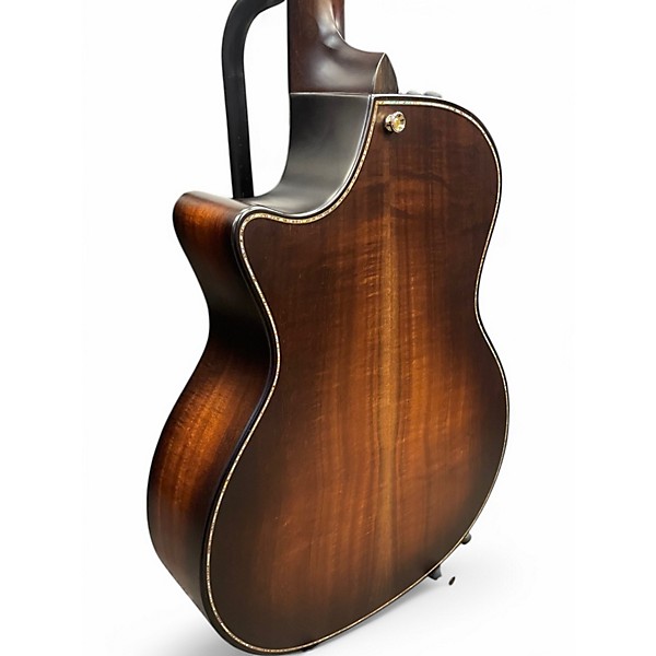 Used Taylor K24CE V-Class Builders Edition Kona Burst Acoustic Electric Guitar