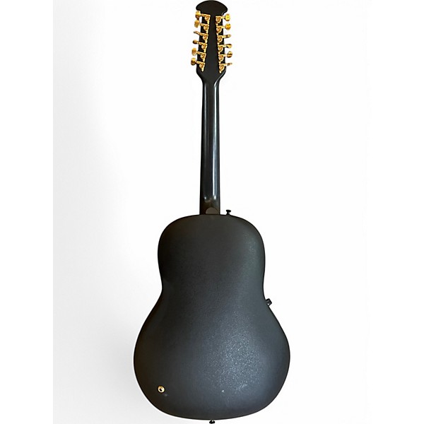 Used 1989 Ovation LEGEND Black 12 String Acoustic Guitar