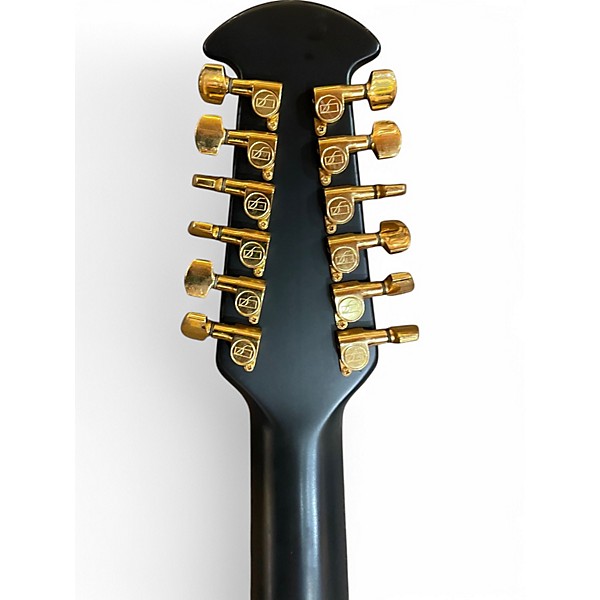Used 1989 Ovation LEGEND Black 12 String Acoustic Guitar