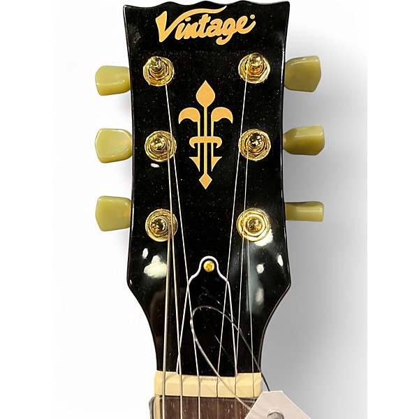 Used Vintage V100 RED Solid Body Electric Guitar