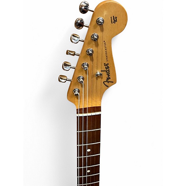 Used Fender NOVENTA STRATOCASTER Crimson Red Trans Solid Body Electric Guitar