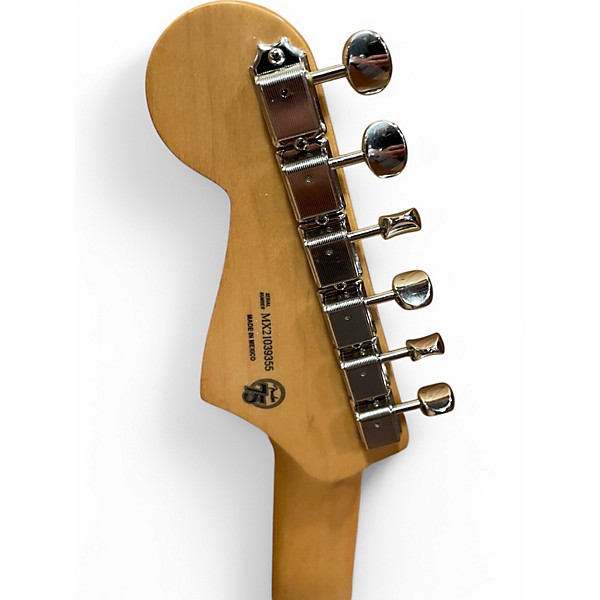 Used Fender NOVENTA STRATOCASTER Crimson Red Trans Solid Body Electric Guitar