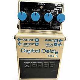 Used BOSS DD6 Digital Delay Effect Pedal