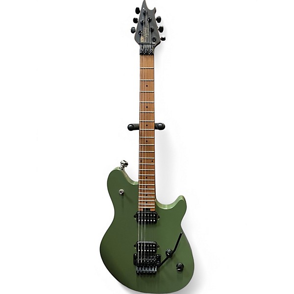 Used EVH Wolfgang Standard Army Green Solid Body Electric Guitar