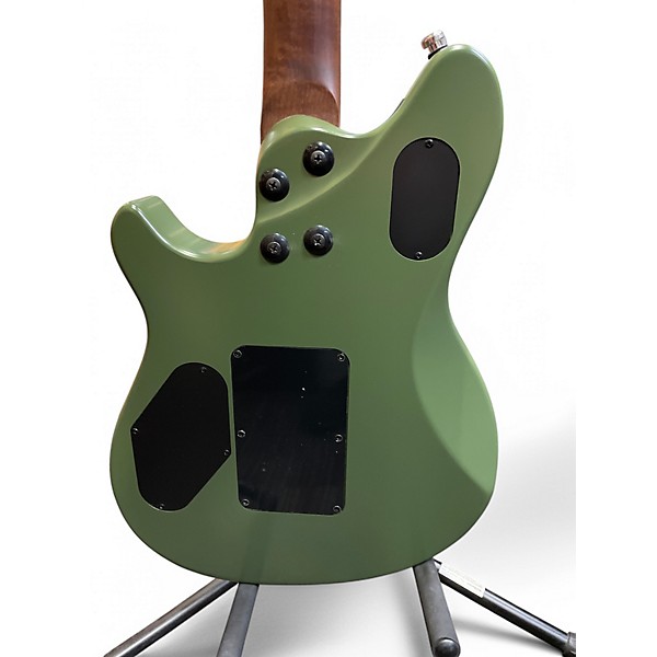 Used EVH Wolfgang Standard Army Green Solid Body Electric Guitar