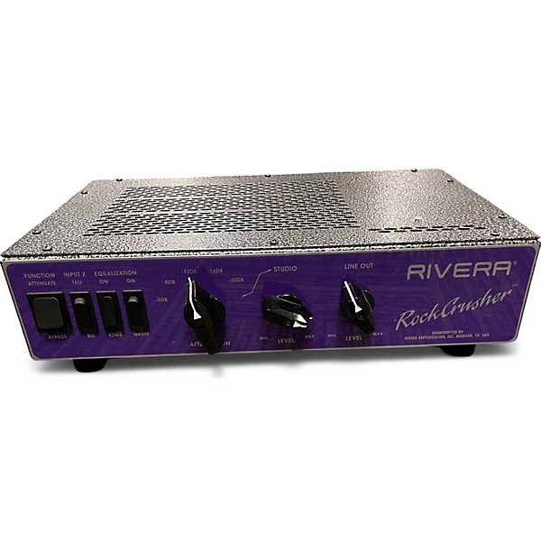 Used Rivera RockCrusher Recording Power Attenuator & Load Box 8/16 Ohm w Power Attenuator