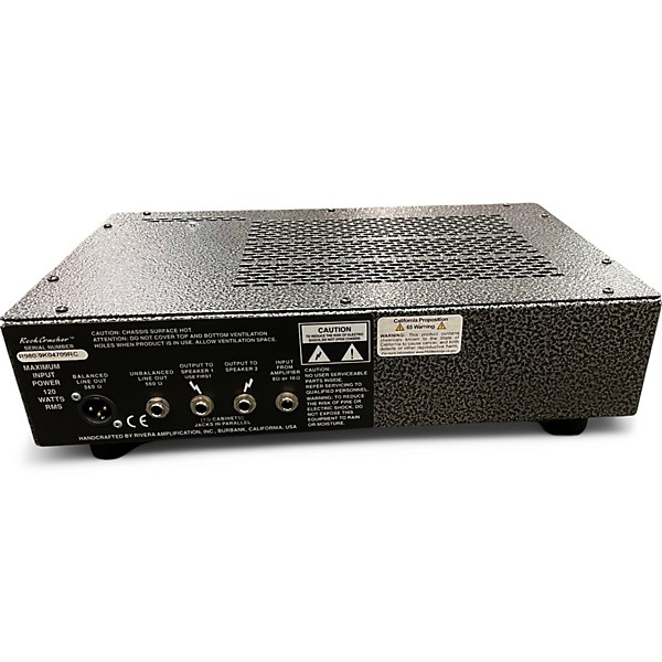 Used Rivera RockCrusher Recording Power Attenuator & Load Box 8/16 Ohm w Power Attenuator