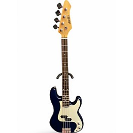 Used Austin APB 200 Blue Electric Bass Guitar