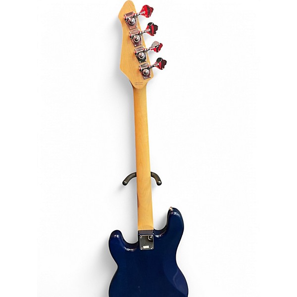 Used Austin APB 200 Blue Electric Bass Guitar
