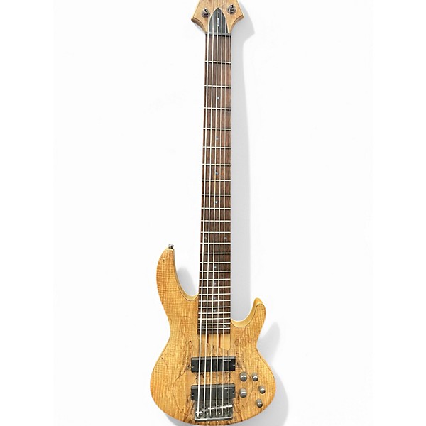 Used ESP B206 6 String Natural Electric Bass Guitar