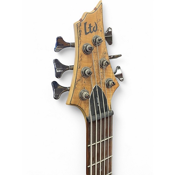 Used ESP B206 6 String Natural Electric Bass Guitar