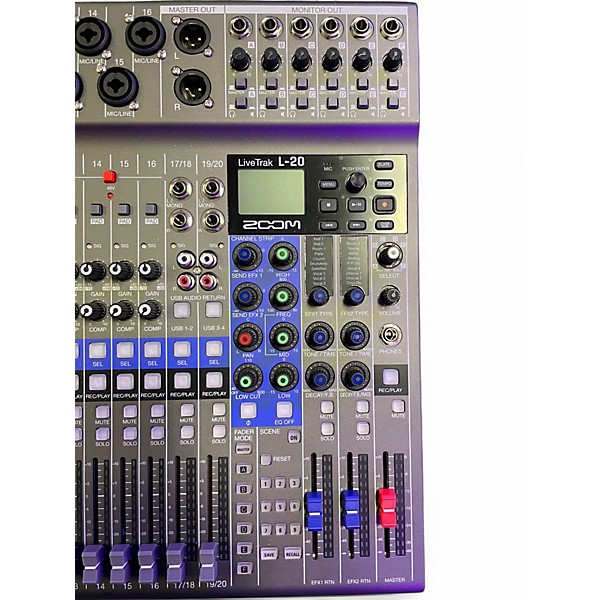 Used Zoom LiveTrak L-20 Digital Mixer