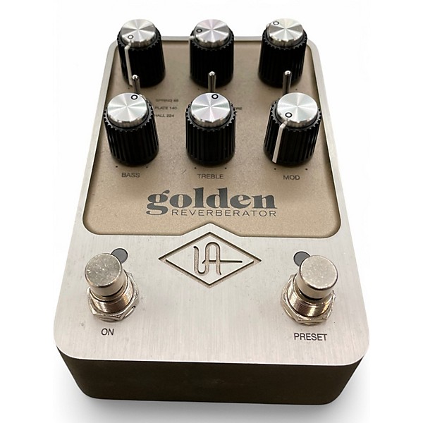 Used Universal Audio golden reverberator Effect Pedal
