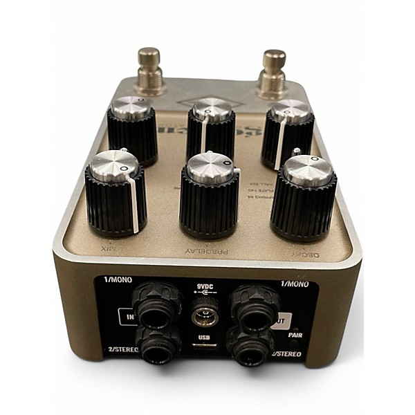 Used Universal Audio golden reverberator Effect Pedal