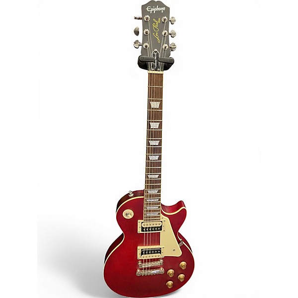 Used Epiphone Les Paul Traditional Pro IV Cherry Solid Body Electric Guitar