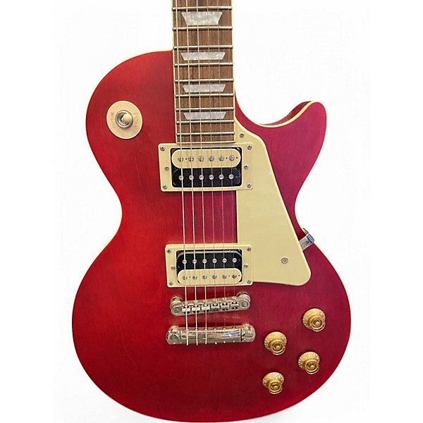 Used Epiphone Les Paul Traditional Pro IV Cherry Solid Body Electric Guitar