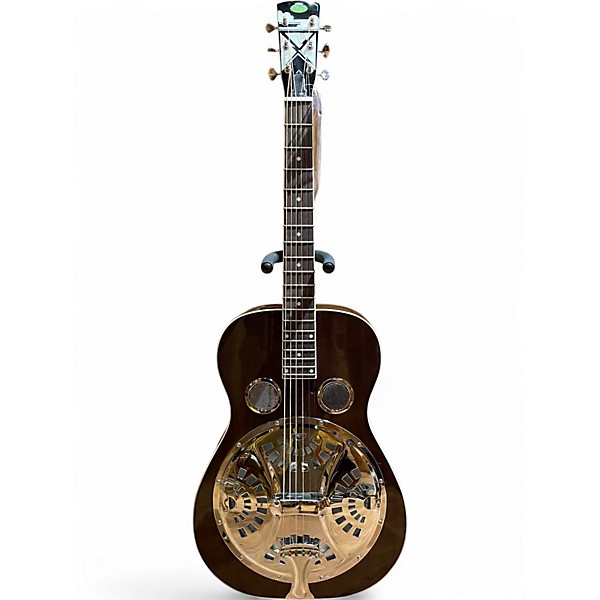 Used Regal RD56  Brown Resonator Guitar