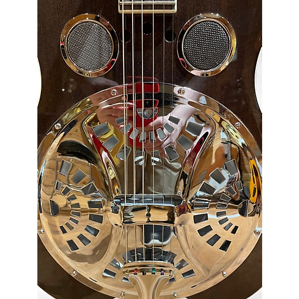 Used Regal RD56  Brown Resonator Guitar