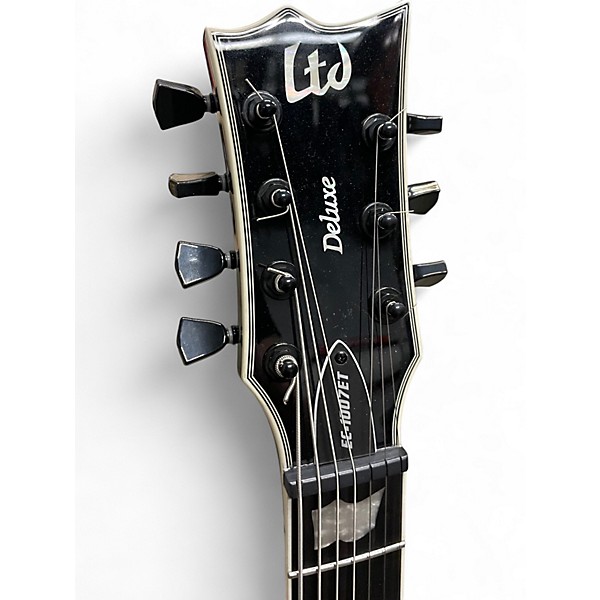 Used ESP ltd 1007ET Black Solid Body Electric Guitar