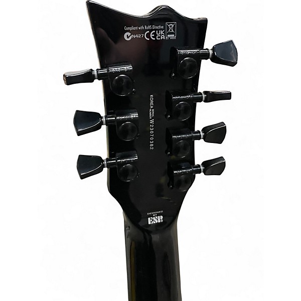 Used ESP ltd 1007ET Black Solid Body Electric Guitar