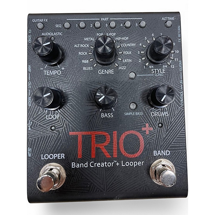 Used Digitech Used Digitech TRIO+ Pedal | Guitar Center Used Digitech Used Digitech TRIO+ Pedal | Guitar Center
