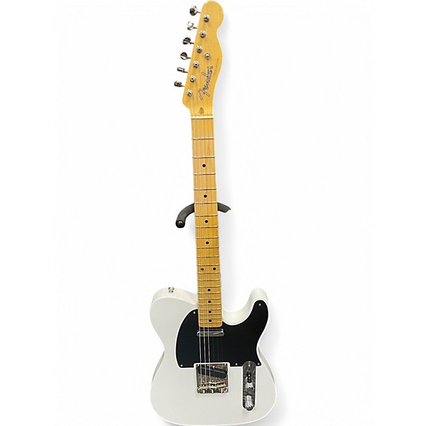 Used Fender Custom Journeyman Telecaster Alpine White Solid Body Electric Guitar