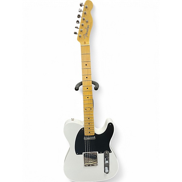 Used Fender Custom Journeyman Telecaster Alpine White Solid Body Electric Guitar