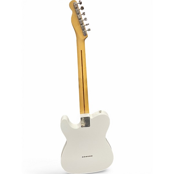 Used Fender Custom Journeyman Telecaster Alpine White Solid Body Electric Guitar