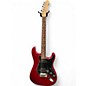 Used 2004 Fender American Standard Stratocaster HH Candy Apple Red Solid Body Electric Guitar thumbnail