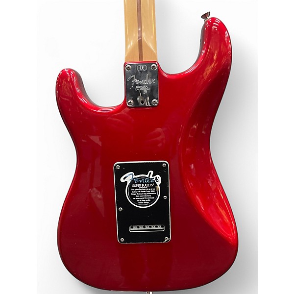 Used 2004 Fender American Standard Stratocaster HH Candy Apple Red Solid Body Electric Guitar