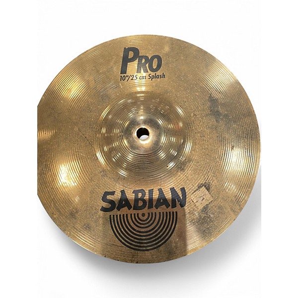 Used SABIAN 10in PRO SPLASH Cymbal
