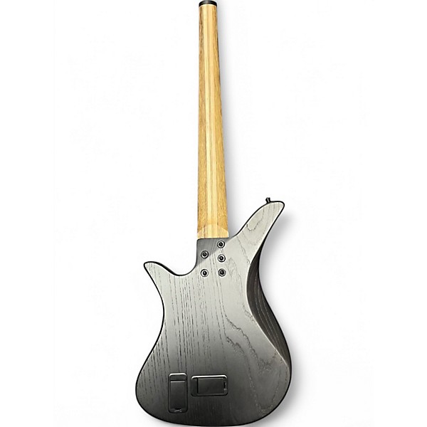 Used Kiesel TBM5 Blacked Out Ash Electric Bass Guitar