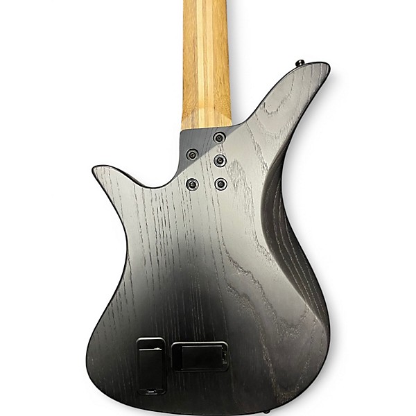 Used Kiesel TBM5 Blacked Out Ash Electric Bass Guitar