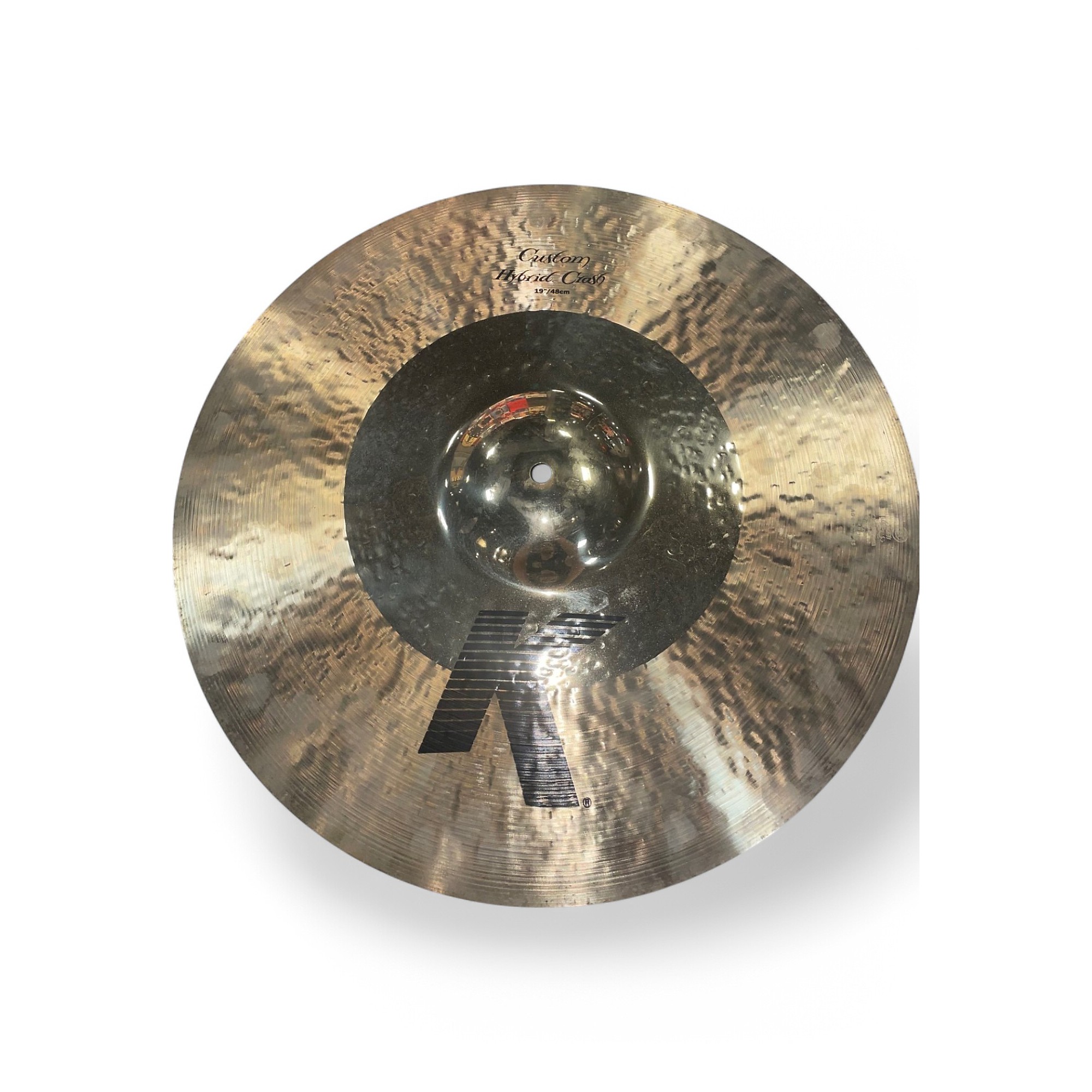 Used Zildjian Used Zildjian 19in K Custom Hybrid Crash Used Zildjian Used Zildjian 19in K Custom Hybrid Crash