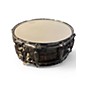 Used Ludwig 5.5X14.5 Black Beauty Snare CHROME OVER BRASS Drum
