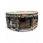 Used Ludwig 5.5X14.5 Black Beauty Snare CHROME OVER BRASS Drum