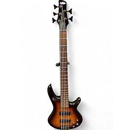 Used 2022 Ibanez GSR205SM 2 Tone Sunburst Electric Bass Guitar