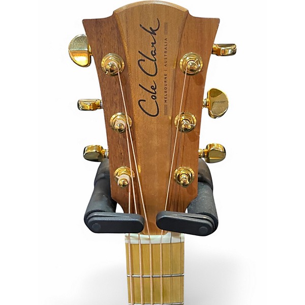 Used Cole Clark fl2ec Natural Acoustic Electric Guitar