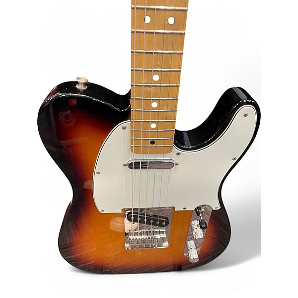 Used Fender TELECASTER 3 Color Sunburst Solid Body Electric Guitar