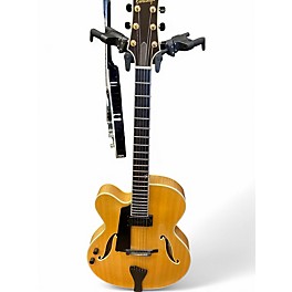 Used Benedetto Guitars Bravo Deluxe Left Handed Natural Hollow Body Electric Guitar