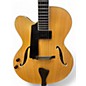 Used Benedetto Guitars Bravo Deluxe Left Handed Natural Hollow Body Electric Guitar