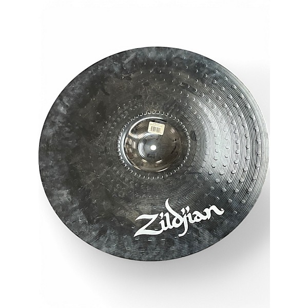 Used Zildjian 20in pitch black crash ride Cymbal