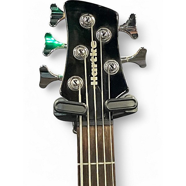 Used Hartke 5 STRING BASS Black Electric Bass Guitar