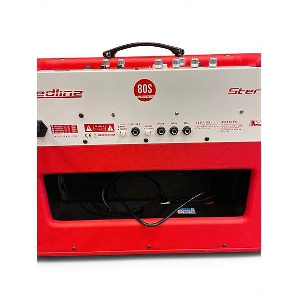Used VHT RedLine 80S 80W Stereo Combo Amp Red Guitar Combo Amp