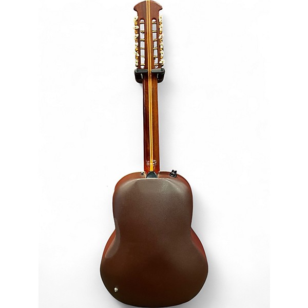 Used Ovation 1618 Vintage Natural 12 String Acoustic Electric Guitar