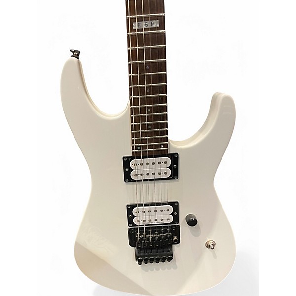 Used ESP E-II M-2 Alpine White Solid Body Electric Guitar