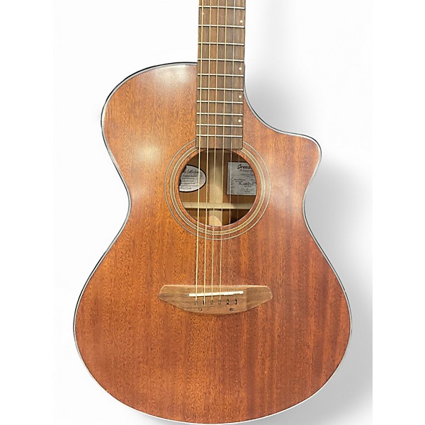 Used Breedlove wildwood concert satin ce Brown Acoustic Guitar