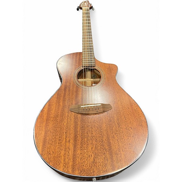 Used Breedlove wildwood concert satin ce Brown Acoustic Guitar