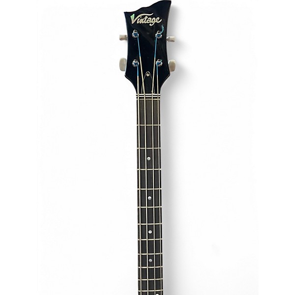Used Vintage VVB4SB 2 Color Sunburst Electric Bass Guitar